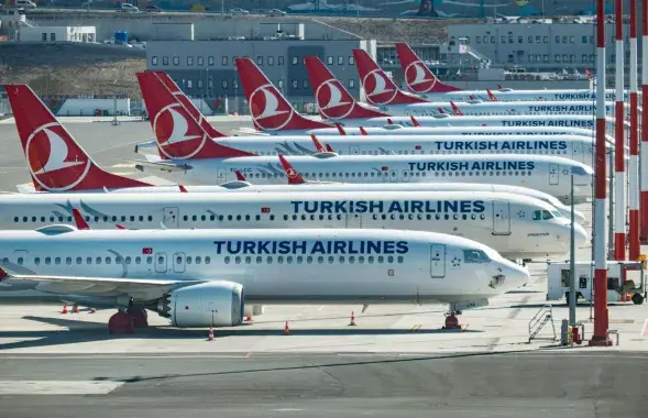 Самалёты авіякампаніі​&nbsp;Turkish Airlines /&nbsp;turkishairlines.com