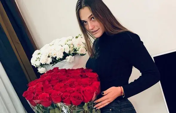 Арина Соболенко и розы / instagram.com/sabalenka_aryna/