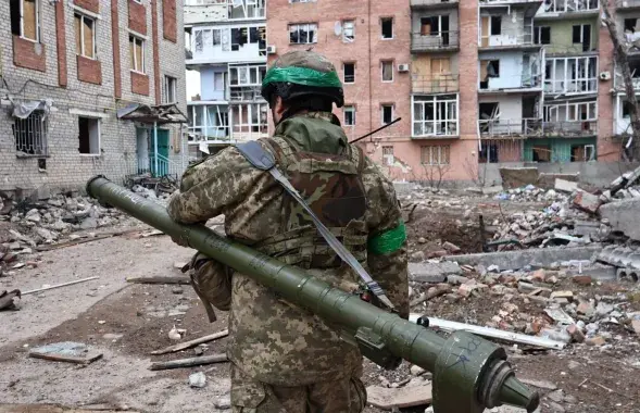В Бахмуте продолжаются позиционные бои /&nbsp;@osirskiy
