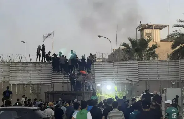 Посольство Швеции в Багдаде /&nbsp;AP Photo / Ali Jabar
