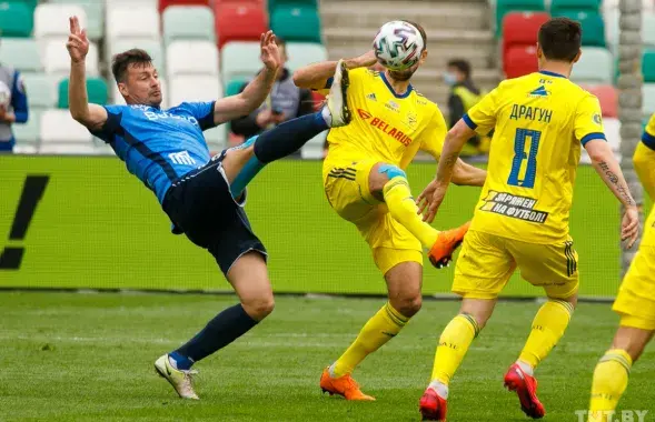 Финальный матч борисовчан и динамовцев в мае 2020-го / sport.tut.by​