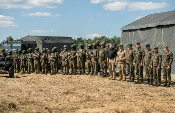 Візіт лідара міністэрства нацыянальнай абароны Польшчы на Падляссе / Міністэрства нацыйнай абароны Польшчы