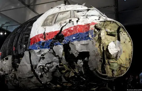 Боинг MH17, сбитый над Донбассом / AP
