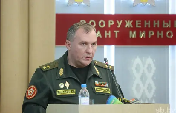 Міністр абароны Віктар Хрэнін / sb.by

