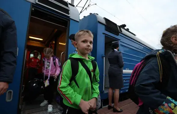 Украинские дети в Беларуси / БелТА
