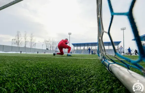 Динамовцы на тренировке / vk.com/fc_dinamominsk