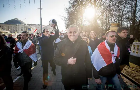 Статкевич на Дне Воли-2016. Фото: Еврорадио