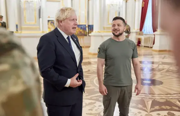 Борис Джонсон и Владимир Зеленский / twitter.com/BorisJohnson​