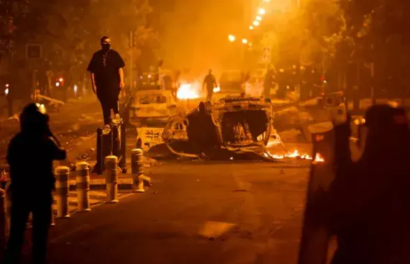 Беспорядки в Нантере / Reuters
