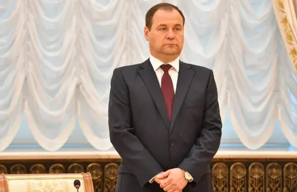 Прэм'ер-міністр Беларусі Раман Галоўчанка / з архіва БЕЛТА​