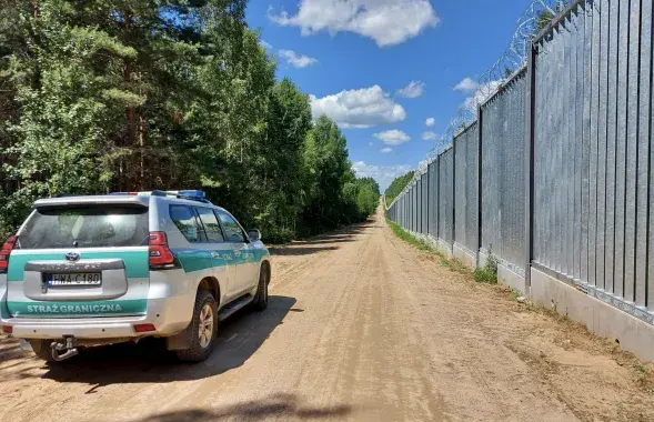 Граница Польши с Беларусью / пограничная служба Польши
