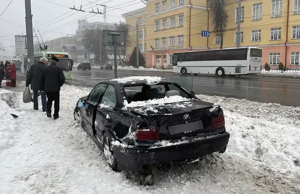 Аварыя ў Гомелі / прэс-служба МУС
