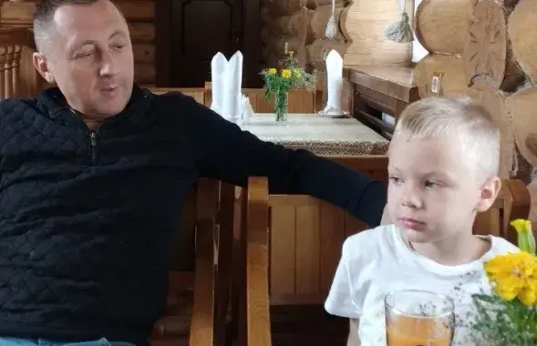 Витольд Якимчик с сыном Михаэлем / Спасательный отряд&nbsp;"Ангел"​