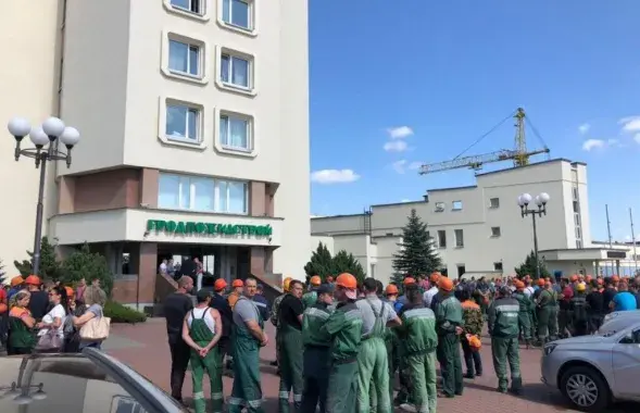 Забастовали рабочие "Гродножилстроя" / hrodna.life​