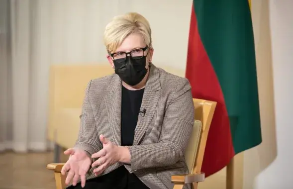 Прэм'ер-міністр Літвы Інгрыда Шыманітэ​ /&nbsp;delfi.lt