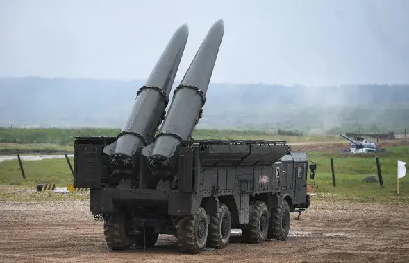Ранее Россия передала Беларуси комплекс "Искандер-М", способный нести ядерный заряд / РИА Новости
