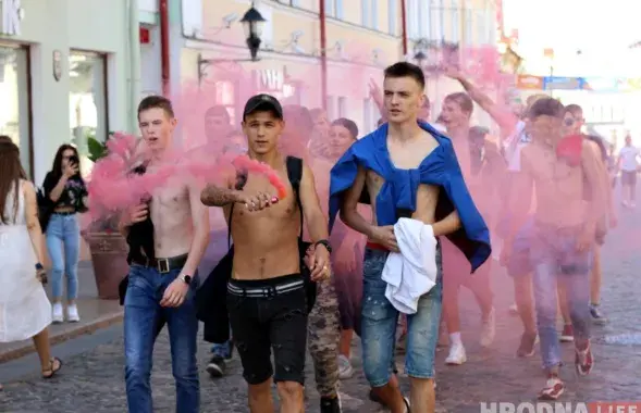 Manifestation of Korzh&rsquo;s fans in Hrodna / hrodna.life