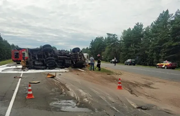 На месте ДТП / МВД