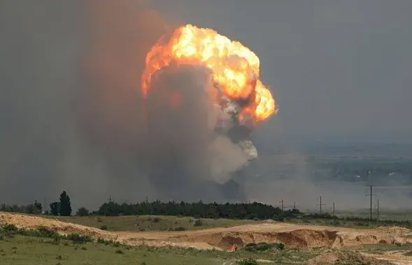 Взрывы на полигоне в Крыму / Reuters
