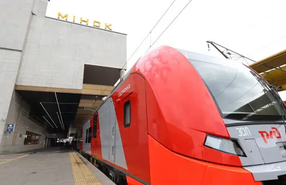 Акрамя пасажырскіх цягнікоў па маршруце Мінск-Масква&nbsp;ходзіць і хуткасная " Ластаўка"&nbsp;/ БЕЛТА