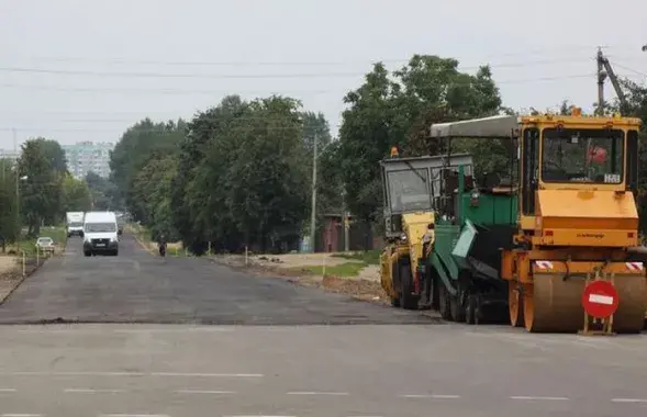 Ремонт улиц в Бобруйске / Денис Судник, bobruisk.ru