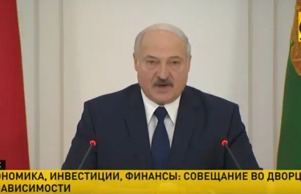 Александр Лукашенко / Кадр из видео​