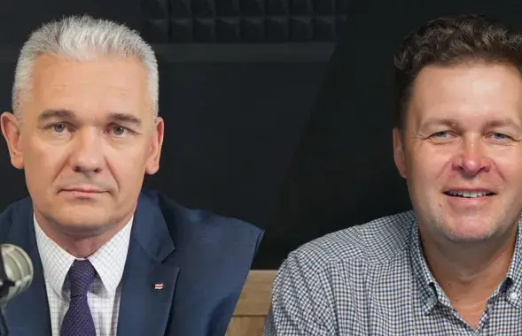 Валерий Ковалевский и Евгений Магда / Еврорадио
