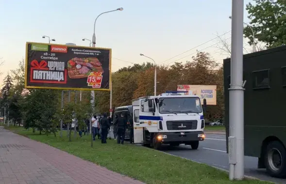 Задержания на Марше Справедливости в Минске / Еврорадио