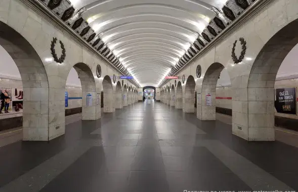 Санкт-Петербург. Станция метро "Технологический институт". Фото: metrowalks.com