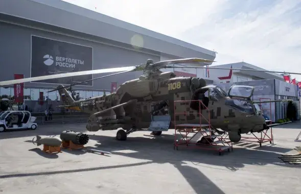 Летась у Расіі пачалі збіраць першыя серыйныя партыі МІ-35П​&nbsp; /&nbsp;rostec.ru