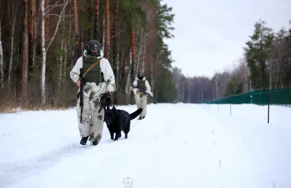 Белорусские пограничники / t.me/gpkgovby, иллюстративное фото
