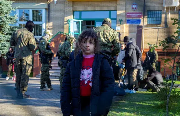 Польскія памежнікі штодня фіксуюць сотні спробаў нелегальнага пераходу мяжы з тэрыторыі Беларусі / Reuters