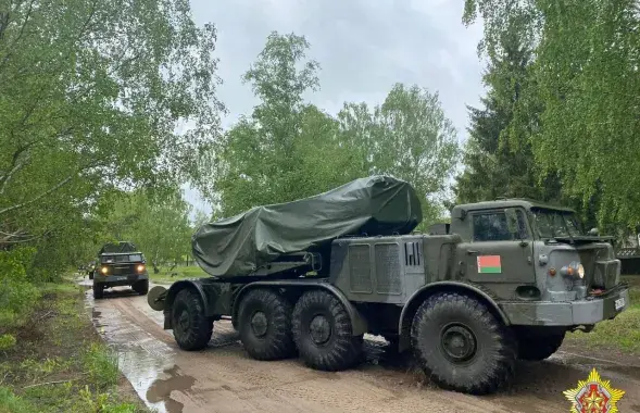 Перакідванне ваеннай тэхнікі / ілюстрацыйнае фота&nbsp;@modmilby
