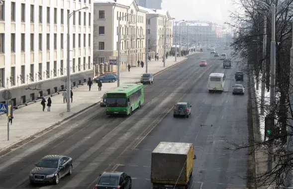 Вуліца Бабруйская ў Мінску
