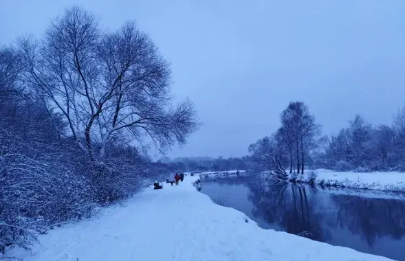 Зима в Беларуси / Еврорадио
