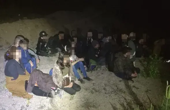 Затрыманыя дзве групы нелегалаў / прэс-служба САДМ&nbsp;Літвы​