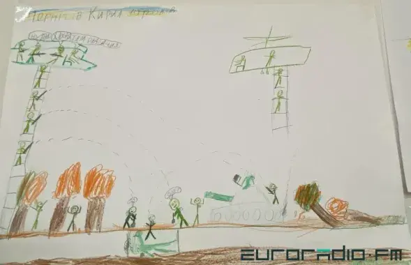 Что рисуют дети, которые видели войну / Euroradio
