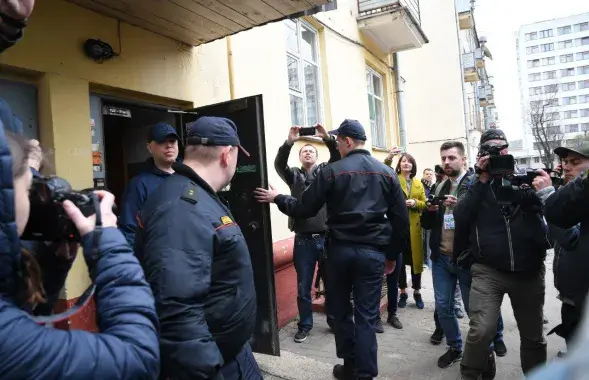 Обыск в офисе "Белсат"\Роман Протасевич, Еврорадио