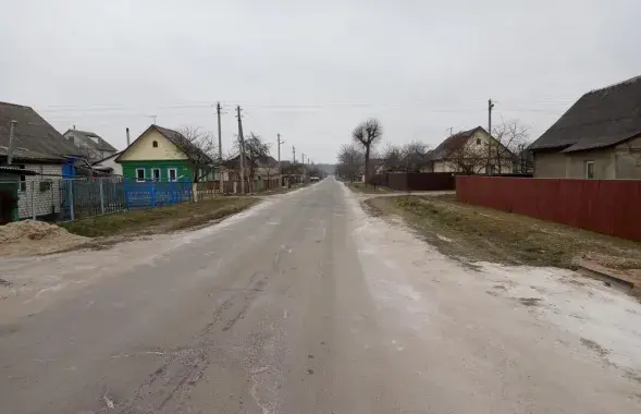 Улица Рижская в Чапаевке / Еврорадио
