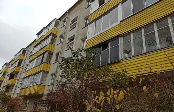 Той самы балкон, на які кінулі "кактэйль Молатава" / Еўрарадыё