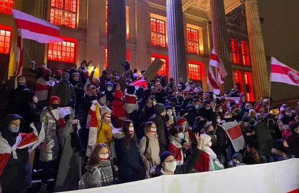 Белорусы на встрече со Светланой Тихановской в Берлине / Еврорадио