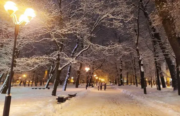 Зимний Минск / Еврорадио

