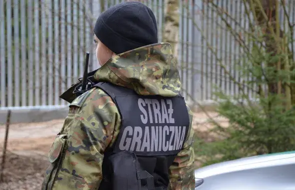 У дадатак да сталёвага плота на мяжы з Беларуссю палякі абсталююць электронны бар'ер /&nbsp;twitter.com/Straz_Graniczna

