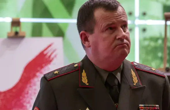 Belarus Defense Minister Andrei Raukou. Photo: nn.by