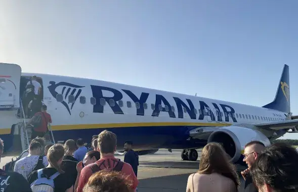 Самолет Ryanair / Еврорадио