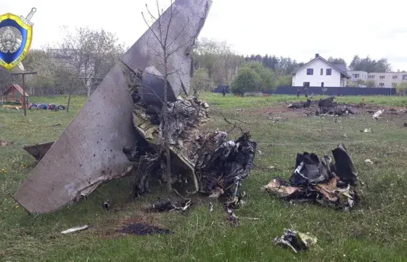 В Барановичах разбился Як-130 / пресс-служба Следственного комитета