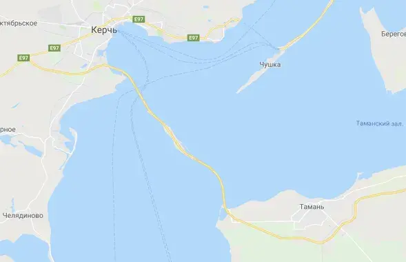 Дорога в Крым уже есть на картах