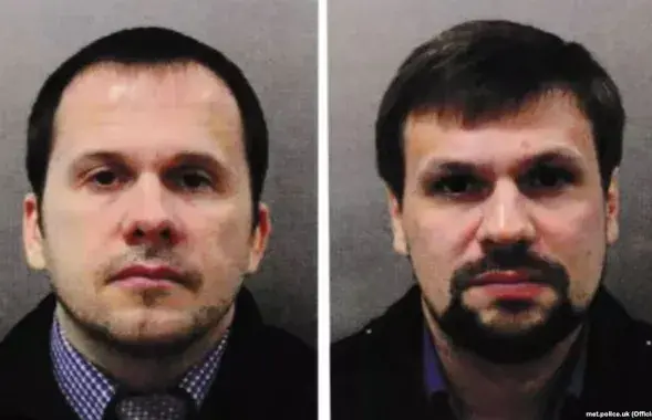"Петров" и&nbsp;"Боширов". Фото: met.police.uk
