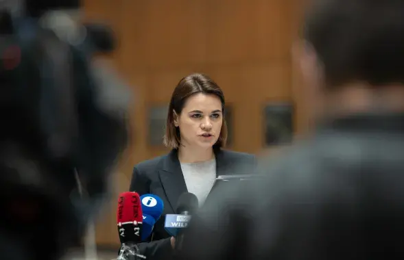 Святлана Ціханоўская /&nbsp;twitter.com/Tsihanouskaya