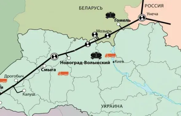 "Спрэчны" нафтапрадуктаправод "Самара-Заходні кірунак"​